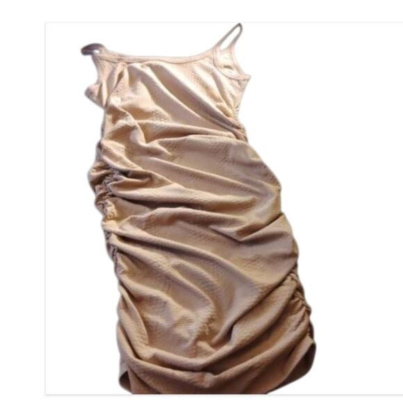 Tan Cham Miles Ruched Tank Dress(Same Style Color Different Tan) - Picture 9 of 9
